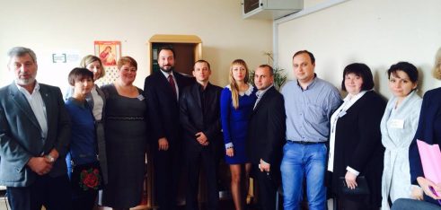 Андрій Вишневський перебуває із робочим відрядженням на Львівщині