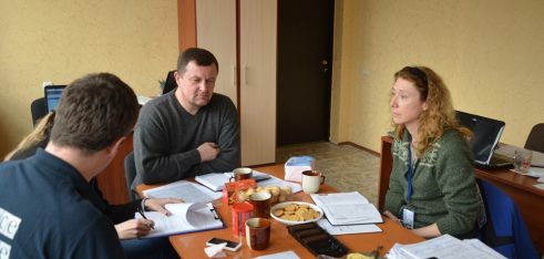 Захист прав і свобод людини у зоні проведення АТО із місією ОБСЄ обговорили представники Донецького центру БВПД