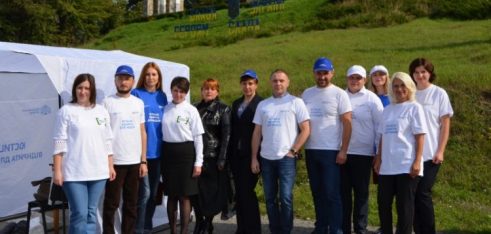 Мобільний інформаційний пункт завітав у селище Скала-Подільська та село Колиндяни