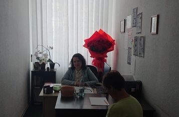 Прийом громадян сімейною радницею