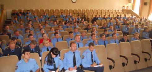 Керівництво Регіонального центру проводило навчання для  начальників слідчих відділів Хмельницької області