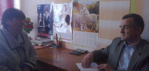 Мобільний пункт консультування працював на Старокостянтинівщині