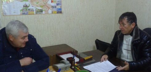 Директор Ніжинського МЦ провів робочу зустріч з головою громадської організації інвалідів-залізничників та інвалідів-аграріїв «Вікторія»