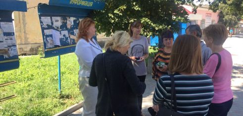 Мобільний інформаційний пункт працював у місті Теребовлі і на території Микулинецької ОТГ