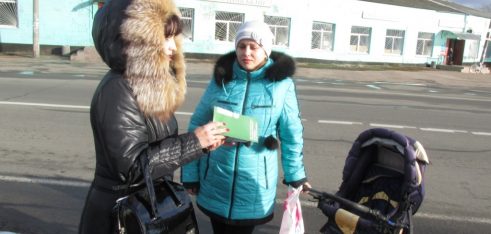 Чернігівським місцевим центром вдруге проведено “вуличне” інформування населення смт. Седнів Чернігівського району