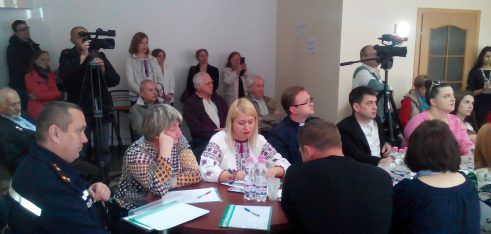 Зустріч-презентація Проекту, щодо адаптації та вирішення соціальних проблем ВПО