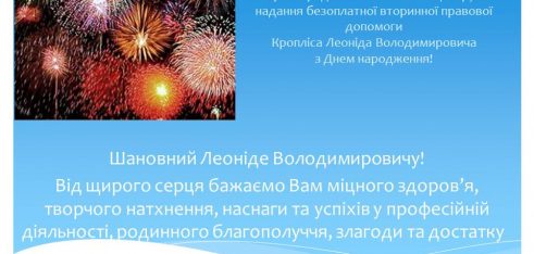 Вітання Кропліс