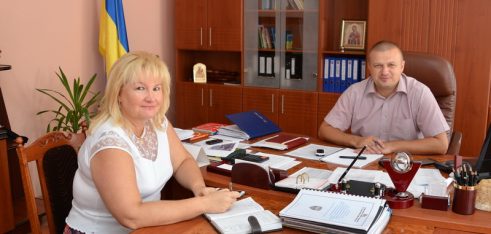 Зустріч директора регіонального центру з надання безоплатної вторинної правової допомоги  та керівника обласного управління внутрішніх справ.