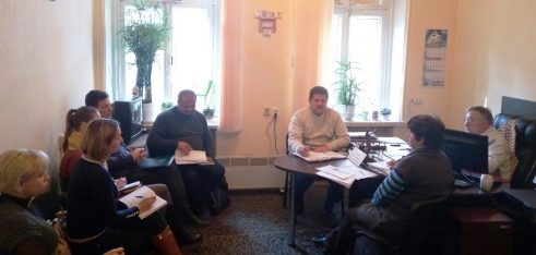01.11.2016 року в приміщенні Регіонального центру відбулась робоча нарада, присвячена оперативному плануванню діяльності