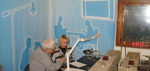 Працівники Чернігівського місцевого центру дали інтерв’ю обласному радіо