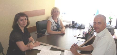 Директор Чернігівського місцевого центру провів робочу зустріч з працівниками управління Державної міграційної служби України в  Чернігівській області