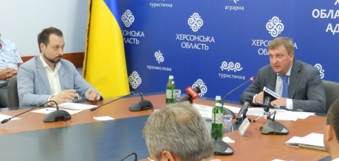 Міністр юстиції України Павло Петренко відвідав  Херсонський місцевий центр з надання безоплатної вторинної правової допомоги напередодні його відкриття