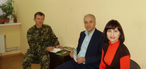 Чернігівським місцевим центром проведено робочу зустріч з керівником громадськоїорганізації “Чернігівська правозахисна спілка”