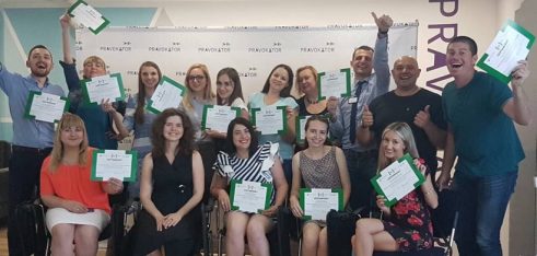 В Одесі на базі правового клубу «PRAVOKATOR» пройшов 2-денний тренінг з розвитку навичок роботи (SOFT SKILLS) з вразливими групами клієнтів системи БПД