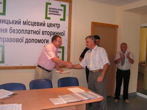 Робоча зустріч у Вижницькому місцевому центрі з надання безоплатної вторинної правової допомоги