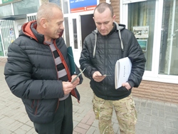 Інформування населення, виїзний прийом документів та робочі зустрічі у м. Каневі