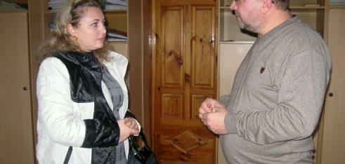 Менським МЦ проведено робочу зустріч з керівником забезпечення психологічної реабілітації учасників АТО на базі санаторію «Остреч»