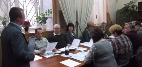 Директор Котовського місцевого центру з надання БВПД звітував на засіданні ВК Подільської міської ради щодо діяльності центру за 2016 рік