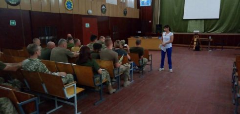 Для військовослужбовців Гвардійського провели правовий лікбез