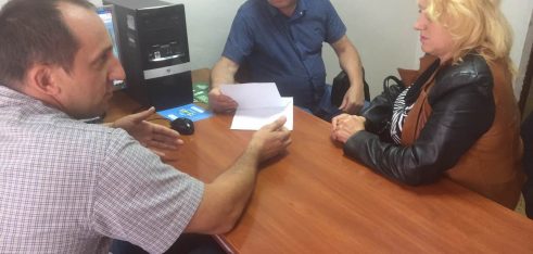 Робочий візит на Долинщину