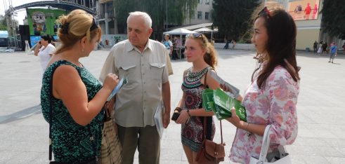 Знай свої права: фахівці системи БПД Житомирщини долучились до IV Міжнародного мистецького фестивалю «Пісенний Спас»