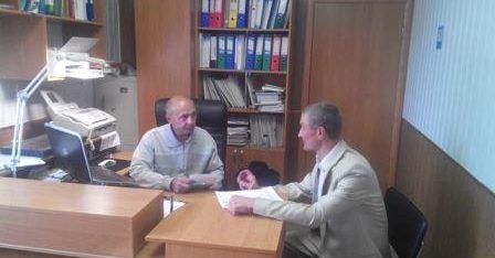 Директор Першого полтавського МЦ з НБВПД з робочим візитом відвідав селище Решетилівка Полтавської області