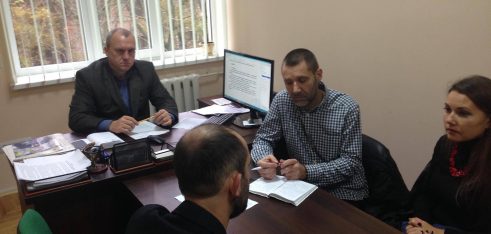 Зустріч представників міжнародної моніторингової місії OSCE з керівництвом Регіонального центру з надання БВПД в Івано-Франківській області