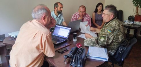 Робоча зустріч з священником УГКЦ – учасником АТО