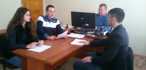 Робоча зустріч представників Калуського місцевого центру з керівником ГО «Прикарпатський центр правової допомоги»