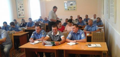 Робоча зустріч з колективом правоохоронцівза участю працівника Богородчанського бюро правової допомоги