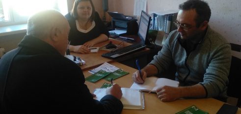 Виїзне консультування мешканців Маньківського району