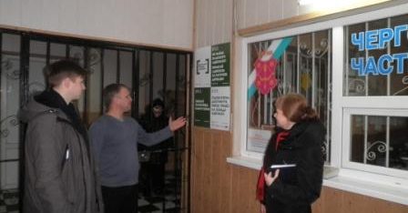 Робочі візити до поліцейських відділків Полтави