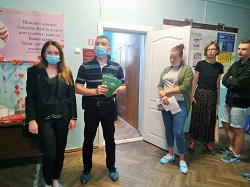 Фахівці системи БПД Рівненщини долучились до відзначення Всесвітнього дня донора крові