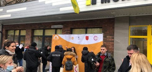 У місті Біла Церква відбувся символічний захід «Створення унікального маніфесту проти домашнього насильства»