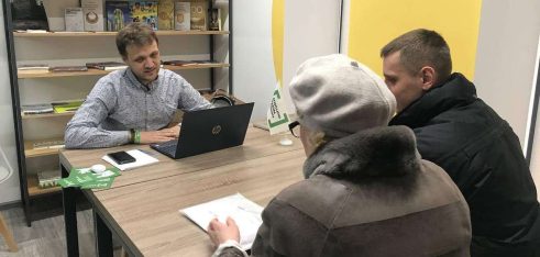 Відновив свою роботу консультаційний пунк доступу до системи БПД  у київському відкритому просторі «Вцентрі Хаб: Оболонь»
