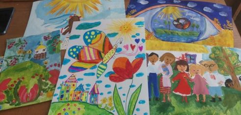 Своє майбутнє в Україні після перемоги малювали діти на Голованівщині