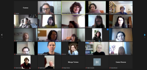 У Львові для соціальних педагогів та психологів Львівської територіальної громади відбувся кінопоказ з обговоренням стрічки «Стираючи Девіда»