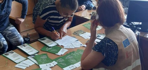 Робочі зустрічі, правопросвітництво та консультування внутрішніх переселенців на Великоберезнянщині