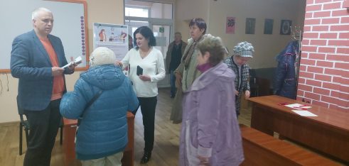 Відбулася зустріч в Чернігівському міському територіальному центрі соціального обслуговування (надання соціальних послуг) Чернігівської міської ради..
