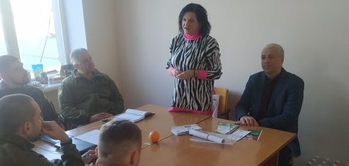 З нагоди відзначення Дня Збройних Сил України відбувся правопросвітницький захід у 77-му  Центрі морально-психологічної підтримки ОК “Північ”