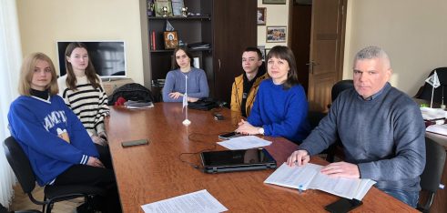 Проходження навчальної практики студентами Академії Державної пенітенціарної служби України  в Регіональному центрі з надання БВПД у Чернігівській області.