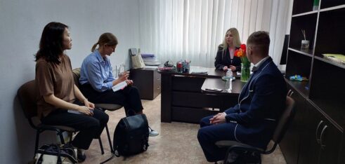 Південно-Східний міжрегіональний центр з надання БПД відвідали представниці Міжнародної організації з міграції
