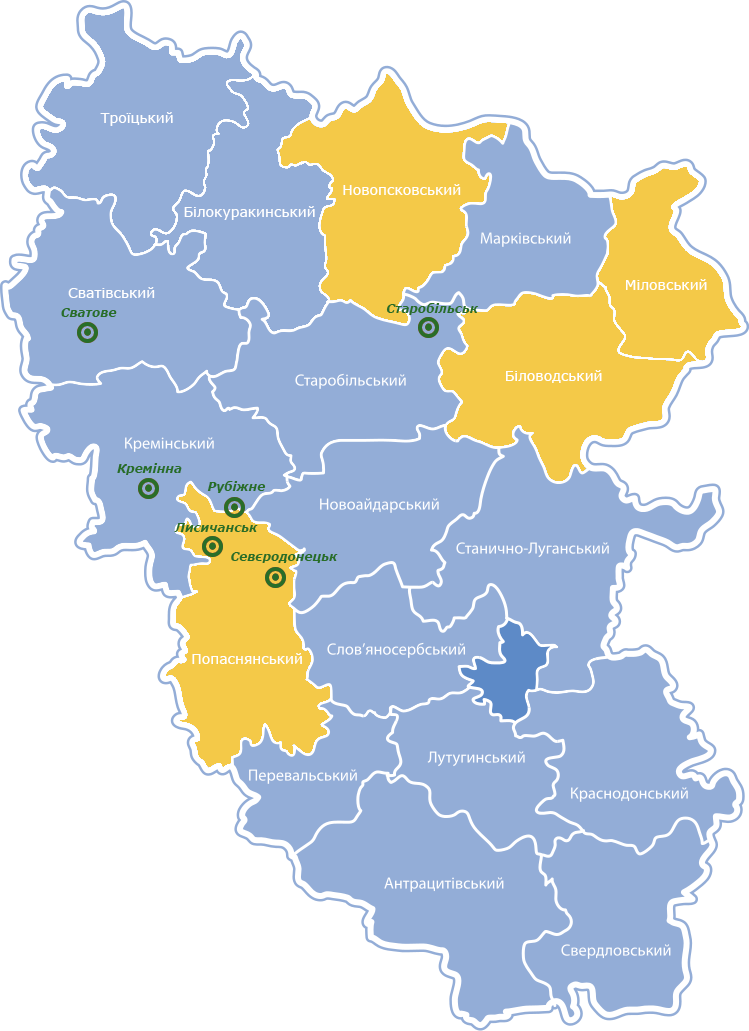 Lugansk regions