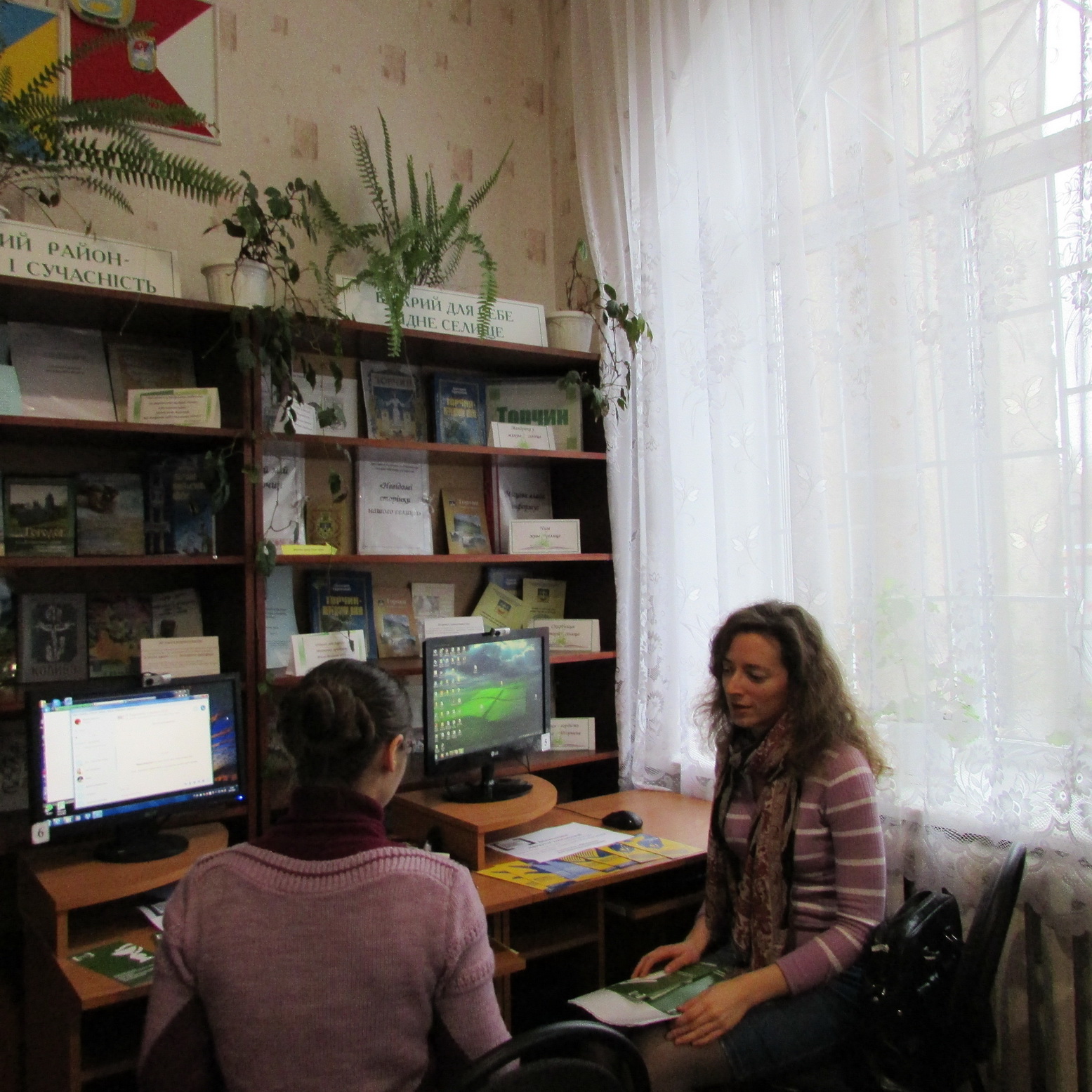 Дистанційний пункт консультування в Торчинській селищній бібліотеці Луцький мц